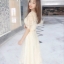 Pro-order เดรสสวย ถ่ายพรีเวดดิ้ง สวยหวาน ลูกไม้ (ซิปหลัง)
