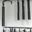 ที่แขวนขาตั้งทุกชนิด Manfrotto 027 ใช้ติดตั้งกับฝาผนัง Light Stand Holder - Holds 8 Stands ประกันศูนย์ 5 ปี