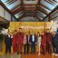 พร้อมเช่า ชุดสูทชาย สีแดงเบอร์กันดี คลาสสิก รุ่นกระดุมเดียว (พร้อมเสื้อกั๊ก) พลัสไซส์