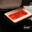 ไฟแช็ค Zippo แท้ "Zippo 29243, Horseshoe & Clovers Emblem, Brushed Brass Finish " แท้นำเข้า 100%
