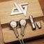 Auglamour AG-Rx1 หูฟัง Earbud โลหะแบบหรูหรา