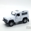โมเดลรถเหล็ก รถ SUV Land Rover Defender สีขาว