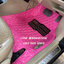 Mazda 3 (มาสด้าสาม) 2006-2010 ปูพรมVVIP สีชมพูด้ายทอง เต็มคัน
