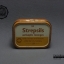กล่องเหล็ก Strepsils รุ่นเก่า สีน้ำตาลอ่อน ปี 198x #S449