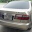 Nissan Sunny B14 ปูพรมหกดี สีดำด้ายทอง เต็มคัน