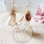 Nuance Korea ต่างหูคริสตัลขาวใสเม็ดโต ดีไซน์สวย
