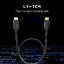 FiiO LT-TC4 สายชาร์จ/สายดาต้า แบบ TypeC เป็น TypeC ยาว 50 เซนติเมตร