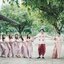 เช่า ชุดไทย ชุดเพื่อนเจ้าสาว ชุดไทยผ้าถุงสีกลีบบัว สไบเรียบสีชมพูอ่อน
