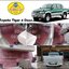 ผลิตพรมรถยนต์ Toyota Tiger 4 ประตู ปูพรมหกดี สีแดงเลือดหมู เต็มคัน