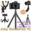 Joby JOBY GORILLAPOD 1K KIT (BLACK/CHARCOAL) รับน้ำหนัก 1 KG ขาตั้งกล้อง มาแทน GP1 ถอดหัวบอลได้ รับประกันศูนย์ 1 ปี