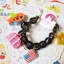 Aznavour สร้อยข้อมือเซลลูโลสจี๋เครื่องบิน, กระเป๋าเดินทาง, ดาว, ธง (Black)
