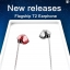 ขาย หูฟัง TTPOD T2 สีม่วงใส สุดยอดหูฟังระดับเทพ 3 driver Hybrid (2BA 1 Dynamic) เสียงดี สายถักไม่พันกัน