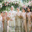 เช่า ชุดไทย ชุดเพื่อนเจ้าสาว ชุดไทยผ้าถุงสีเทาชาเงิน สไบสีชมพูนู๊ด