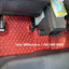 พรมปูพื้นรถยนต์ Toyota Yaris Cross 2023-2024 (โตโยต้า ยาริสคลอส) พรมvvip สีแดงไวน์ด้ายทอง เต็มคัน