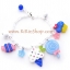 Aznavour สร้อยข้อมือเซลลูโลส (Cellulose) sweet candy (เส้นสีขาว)