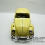 โมเดลรถเหล็กรถเต่า Volkswagen 1967 อัตราส่วน 1:32 สีเหลืองอ่อนงาช้าง