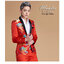 พร้อมเช่า ชุดสูทชาย สไตล์จีน สีแดง ปกทักซิโด้ดำ ผ้าแพรลายมังกร
