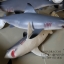 โมเดลปลาฉลาม Shark แบบยางอ่อนนุ่มนิ่ม ตั้งโชว์สวย ขนาดใหญ่ 14 นิ้ว