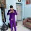 พร้อมเช่า ชุดสูทชาย สีม่วง สไตล์เกาหลี (พร้อมเสื้อกั๊ก)
