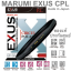 MARUMI FILTER EXUS CPL ฟิลเตอร์คุณภาพสูงสำหรับเร่งสีสันของท้องฟ้าให้เข้มยิ่งขึ้น ลดเงาสะท้อน เป็นสีสันแท้จริง ป้องกันไฟฟ้าสถิตย์ การป้องกันน้ำและน้ำมัน การเคลือบผิวด้วย Satin รับประกันศูนย์