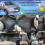 พรมไวนิลปูพื้นรถยนต์ Toyota Vios 2006 ไวนิลสีเทาขอบเทา