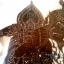 รูปแกะสลักหนังตะลุงทำจากหนังวัวรูป ฤาษีตาแดง