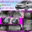 ขายพรมปูพื้นรถยนต์เข้ารูป Honda Jazz 2012 ลายธนูสีดำขอบดำ