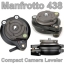 ชุดฐานพร้อมหัวบอลครึ่งซีก Manfrotto 438 Compact Camera Leveler ใช้ติดตั้งเข้ากับหัวแกนกลางขาตั้งกล้องภาพนิ่งทุกชนิด ประกันศูนย์ 5 ปี