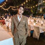 พร้อมเช่า ชุดสูทชาย สูทสีน้ำตาล Coffee Brown กระดุม 2 แถว Double-breasted Suit