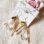 Nuance Korea ต่างหูคริสตัลขาวใสเม็ดโต ดีไซน์สวย