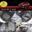 พรมรถยนต์ Honda HR-V พรม8D สีดำ + ไวนิลดักฝุ่นสีเทา