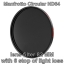 Manfrotto Circular ND64 82 MM lens filter with 6 stop of light loss ลดแสง 6 สตอป ไม่ทำให้สีของภาพเพี้ยน กกระจกออปติคอลเคลือบ multi-coat 16 ชั้น กันน้ำและน้ำมัน ทำความสะอาดง่าย ผลิตญี่ปุ่นประกันศูนย์ 5 ปี