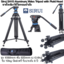Sirui SH15 Aluminum Video Tripod with Fluid Head ขาตั้งกล้องวิดีโอระบบน้ำมัน สูง 1550mm พับ 820mm เบา3.6kg รับ 10kg จัดส่งฟรี รับประกัน 6 ปี