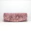 พร้อมส่ง Evening Clutch กระเป๋าออกงาน สีชมพู แต่งดอกไม้
