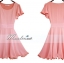 พร้อมส่ง ชุดออกงาน ชุดเดรสชีฟอง Slim Design สีเขียวมินท์ แขนและกระโปรงชายย้วย (เหลือเฉพาะไซส์ L)