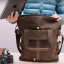 NG-A812 Medium Tote Bag for point-and-shoot NATIONAL GEOGRAPHIC วัสดุหนังแท้ ขนาดกะทัดรัดเหมาะสำหรับใส่กล้อง Mirrorless พร้อมอุปกรณ์เสริม มีที่ติดขาตั้งกล้อง ราคาถูก ราคาส่ง ส่งฟรี รับประกัน5ปี