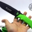 มีดใบตายเดินป่า Ganzo Hunting Survival Knife กานโซ่ รุ่น G-8012 LG สีดำตัดเขียวอ่อน ของแท้ 100%