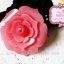 RenaChris โดนัทรัดผมเซลลูโลสดอกกุหลาบ (Pink)