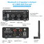 Fosi Audio BL20A Bluetooth Power Amplifier ClassD ชิป TPA3116 x2 ประกันศูนย์ไทย