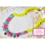 Aznavour สร้อยคอเซลลูโลสจี้กะโหลกและดาว (Neon Yellow) ลด 30%