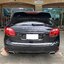 พรมรถยนต์ Porsche Cayenne 2013 ปูพรม8D สีดำด้ายทองเย็บติดกับไวนิลสีเทา เข้ารูป