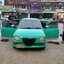 พรมรถยนต์ Daihatsu Opti ปูพรม6D ด้ายเดี่ยว สีน้ำตาลเข้มด้ายทอง