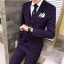 Pre-order ชุดสูทชาย สีม่วง เข้ารูป
