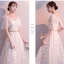 Pro-order เดรสสวย ถ่ายพรีเวดดิ้ง สวยหวาน ลูกไม้ (ซิปหลัง)