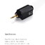 DD DJ65M(3.5) อะแดปเตอร์แปลง 6.35 mm เป็น 3.5 mm สำหรับเครื่องเสียง ประกันศูนย์ไทย