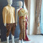 พร้อมเช่า ชุดแต่งงาน ชุดหมั่นไทยประยุกต์ สีแดง (ราคาเช่าเป็นคู่)