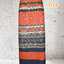 ผ้าฝ้ายทอลายสีส้ม (ผ้าเป็นผืน)1128
