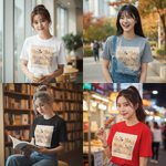T-Shirt 👕🐈พิมพ์ลายแมว Cute Cat ของขวัญ 🎁✨ถูกใจสายรักแมวทุกโอกาส