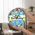 นาฬิกา Happy Birthday ดอกไม้สีฟ้า ของขวัญวันเกิด Pre-order นาฬิกา Happy Birthday ดอกไม้สีฟ้า ของขวัญวันเกิด Pre-order