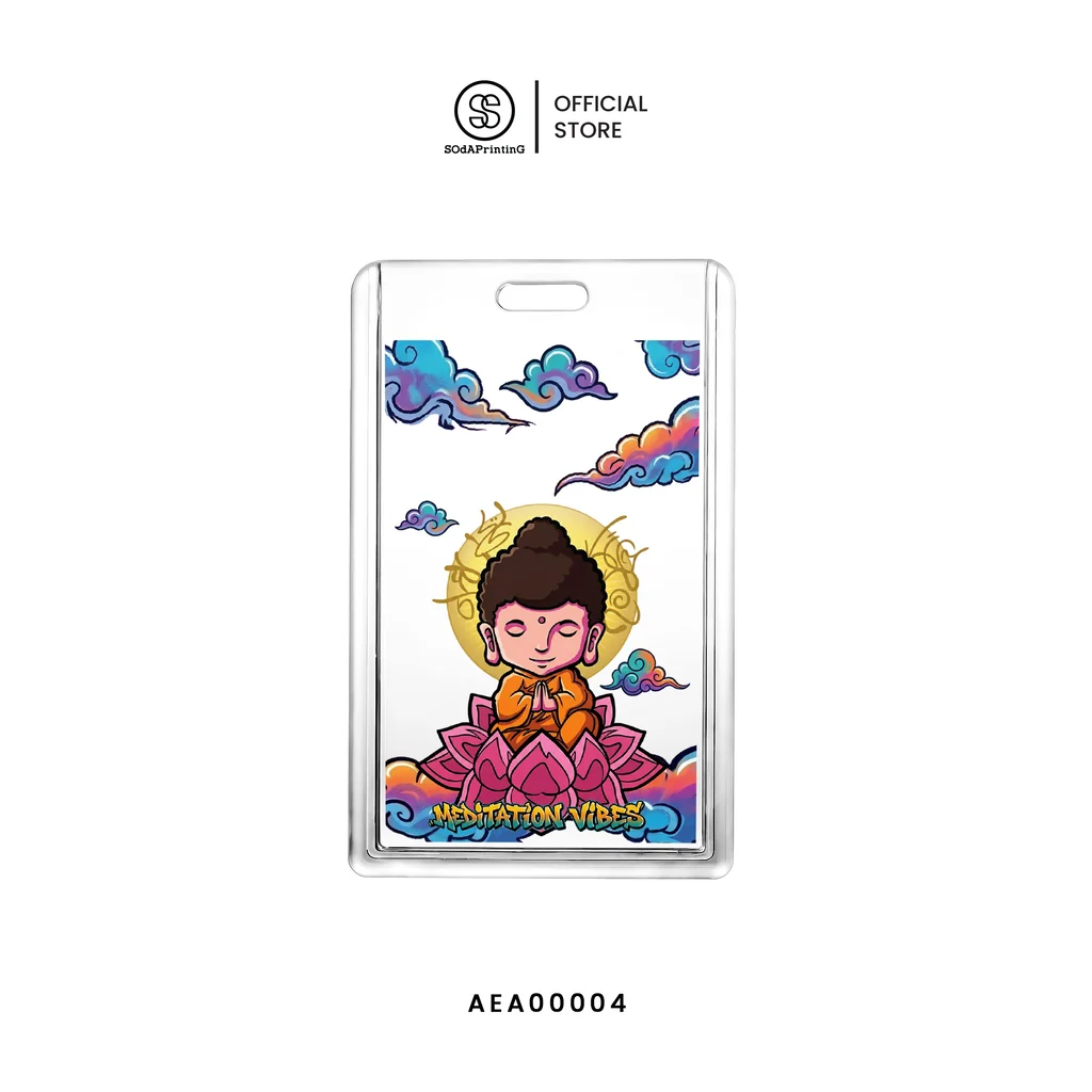 กรอบป้ายห้อยคอ Acrylic ID Card รหัส AEA00001-AEA00008 #กรอบป้ายห้อยคอ #SOdAPrintinG